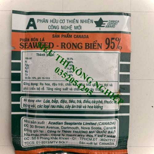 bộ 3 gói Phân bón lá hữu cơ Searweed - Rong biển 95