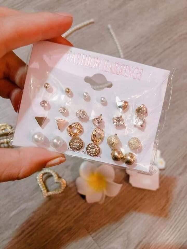 SET KẸP TÓC NGỌC TRAI 25 MÓN