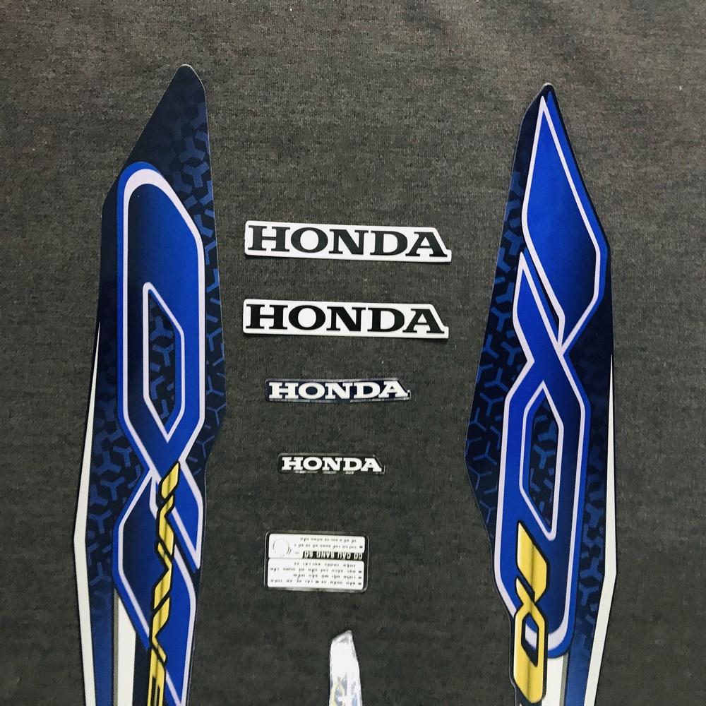 [DECAL MỚI] TEM DÁN XE WAVE ANPHA 3 LỚP ĐỜI 2019 MỚI FULL BỘ (MÀU XANH DƯƠNG)