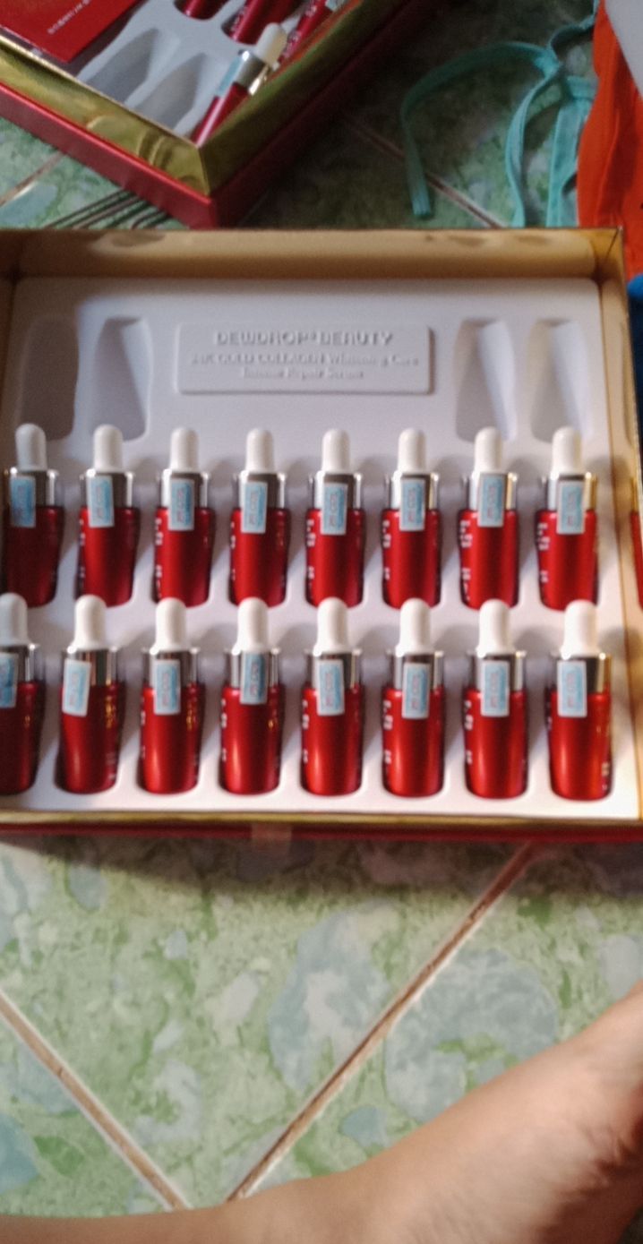 [HCM]Combo Q2 vàng+serum 24k