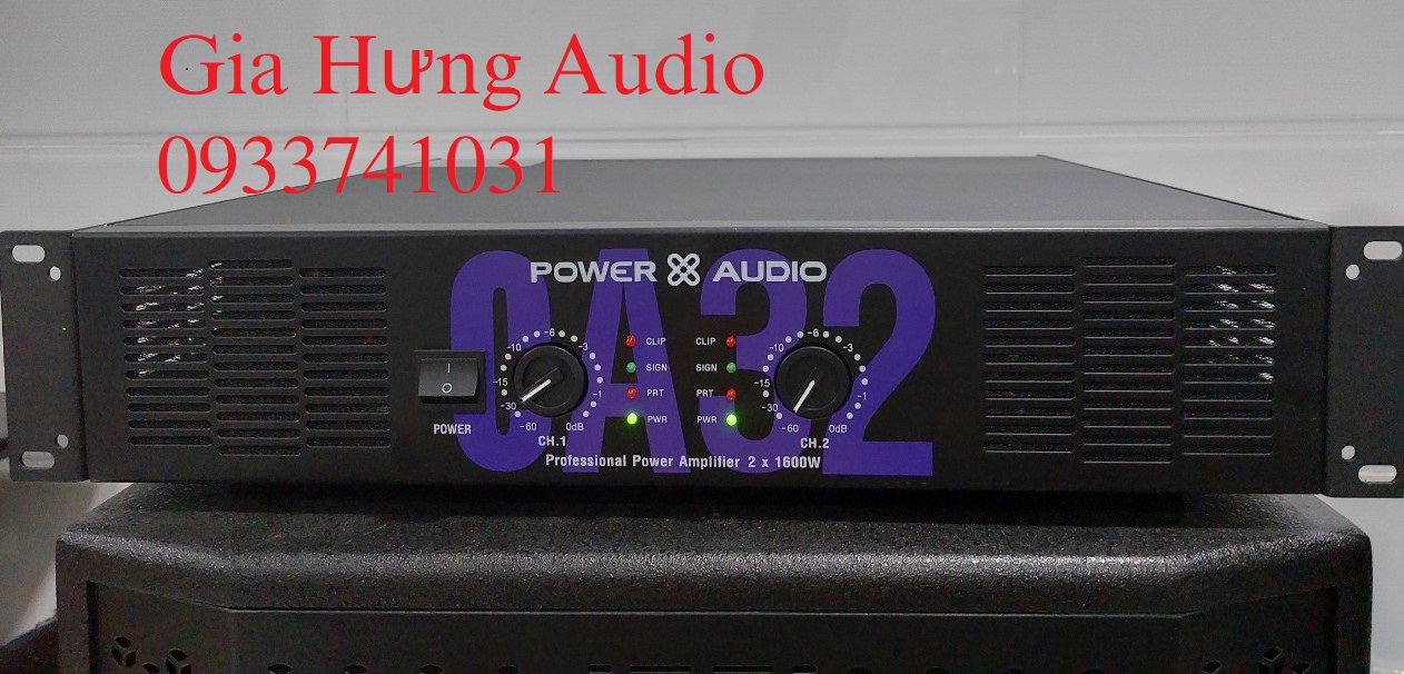 HCM Cục đẩy công suất CA 32, tăng phô xuyến sử dụng 32 sò lớn