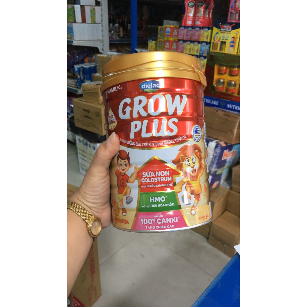 Sữa Grow Plus số 1+/850g,Số 2/850g của Vinamilk.