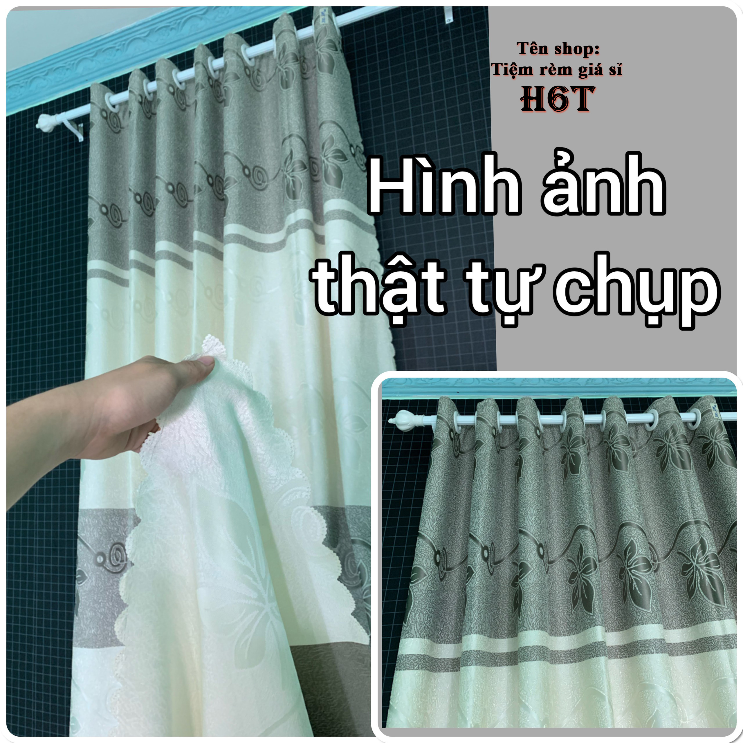 RÈM CỬA LỚN - mã GT