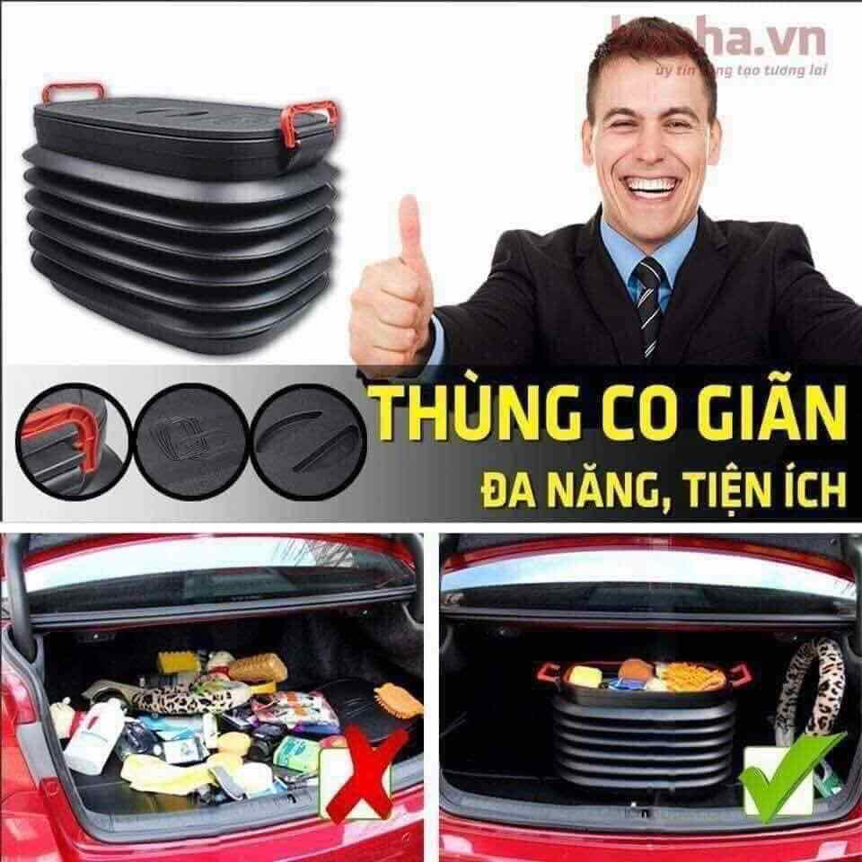 THÙNG ĐỰNG ĐỒ CO GIÃN ĐỂ CỐP SAU OTO