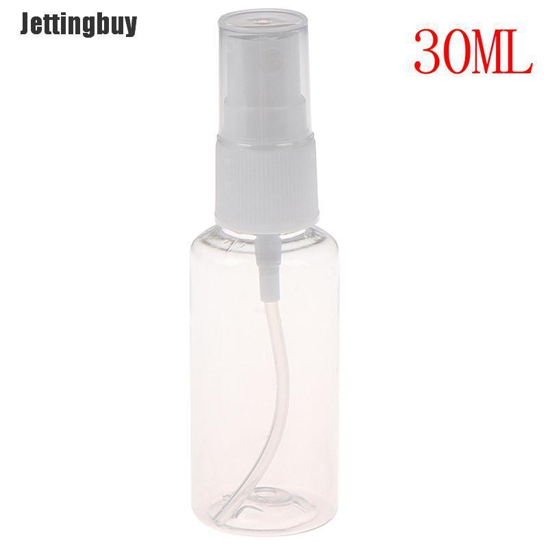 Jettingbuy Travel Cosmetic Bottle Spray Bottle Empty Transparent Sub Bottle 30/50/100ML