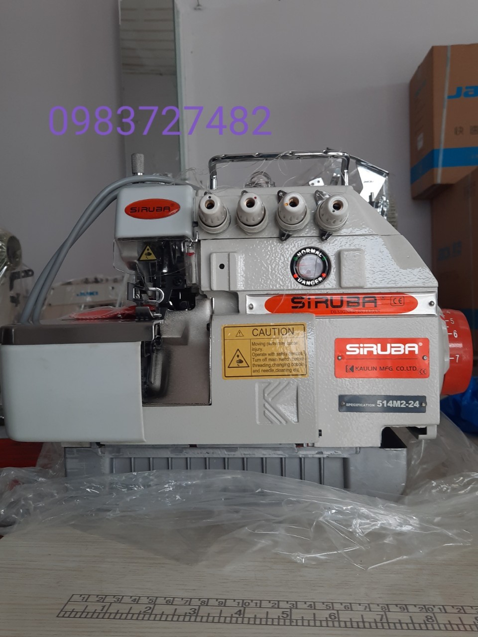 Ốc mặt nguyệt, ốc bàn lừa, ốc kim máy vắt sổ com bo 12 cái