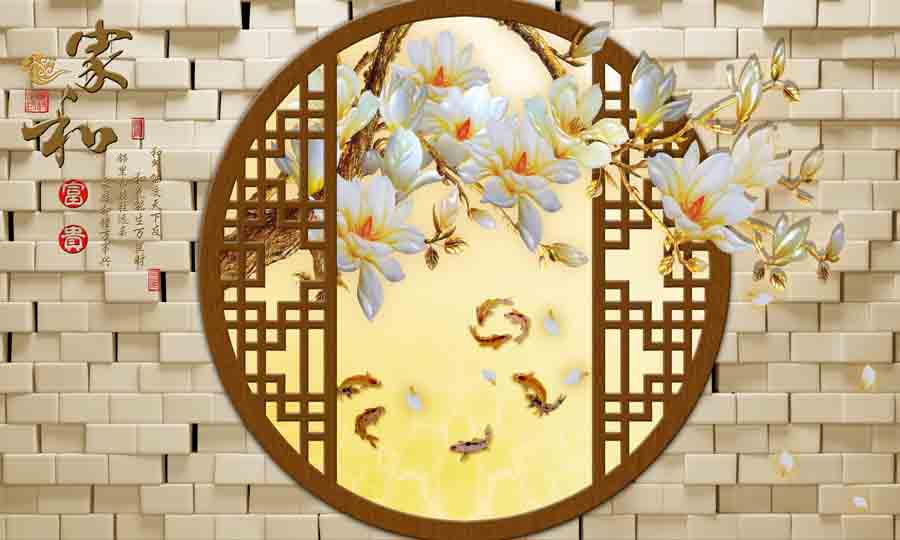 [Deal quà tặng] tranh dán tường 3d cửa sổ cổ điển trang trọng