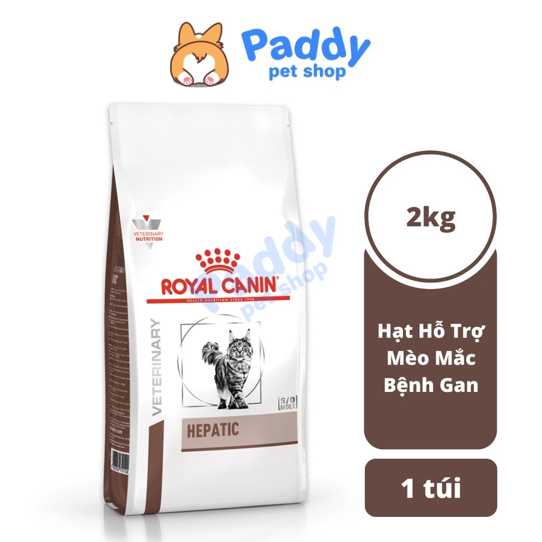 [2kg] Hạt Cho Mèo Hỗ Trợ Gan Royal Canin Hepatic