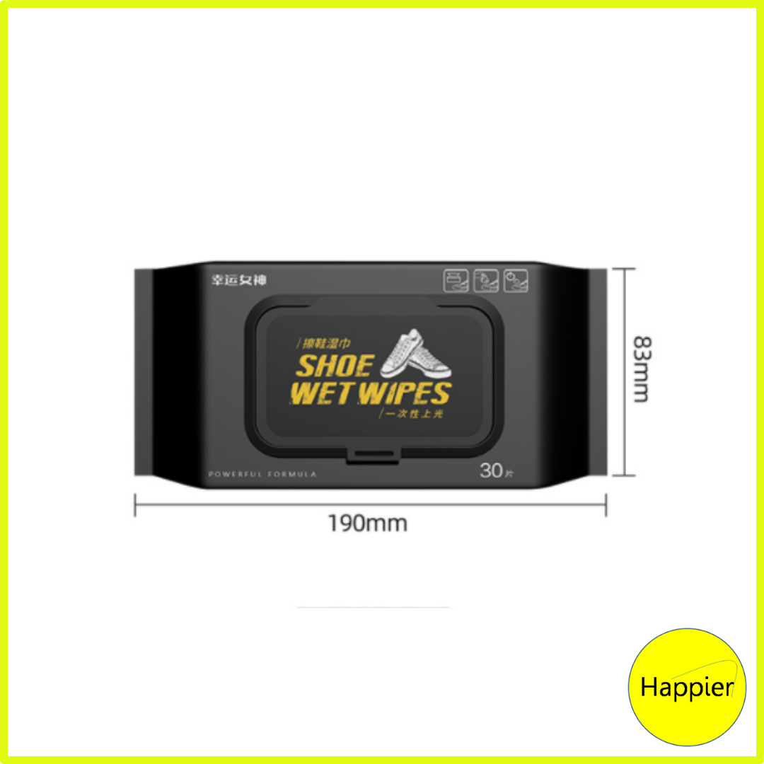 [HCM]Khăn Giấy Lau Giày Thể Thao - Happier