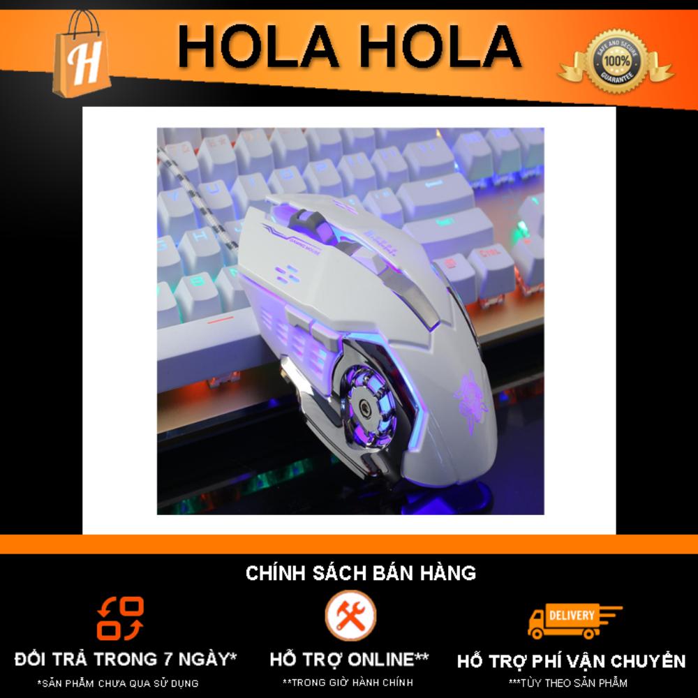 HCMChuột Game thủ DeTeK Divipard GearLord G502 Q5 có đèn LED đổi màu cực