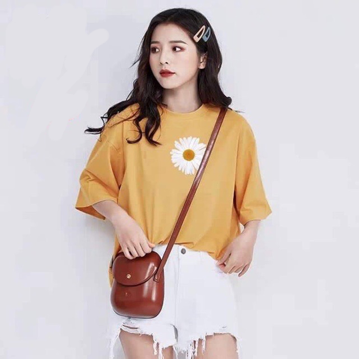 Áo phông cúc họa mi, .