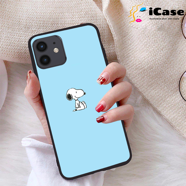 Ốp lưng iPhone 12 viền dẻo TPU BST Snopy