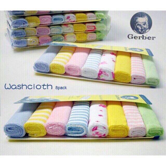 Sét 8 chiếc khăn mặt size 20* 20cm