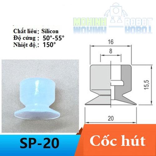 Cốc hút chân không SP một lớp