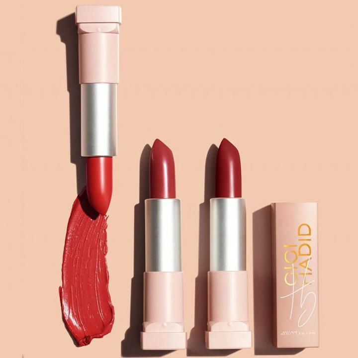 SON LÌ MẦU ĐỎ CAM GIGI HADID MATTE LIPSTICK MAYBELINE