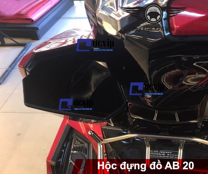 Hộc Đựng Đồ AirBlade 2016 - 2019 Full Đen MS2842