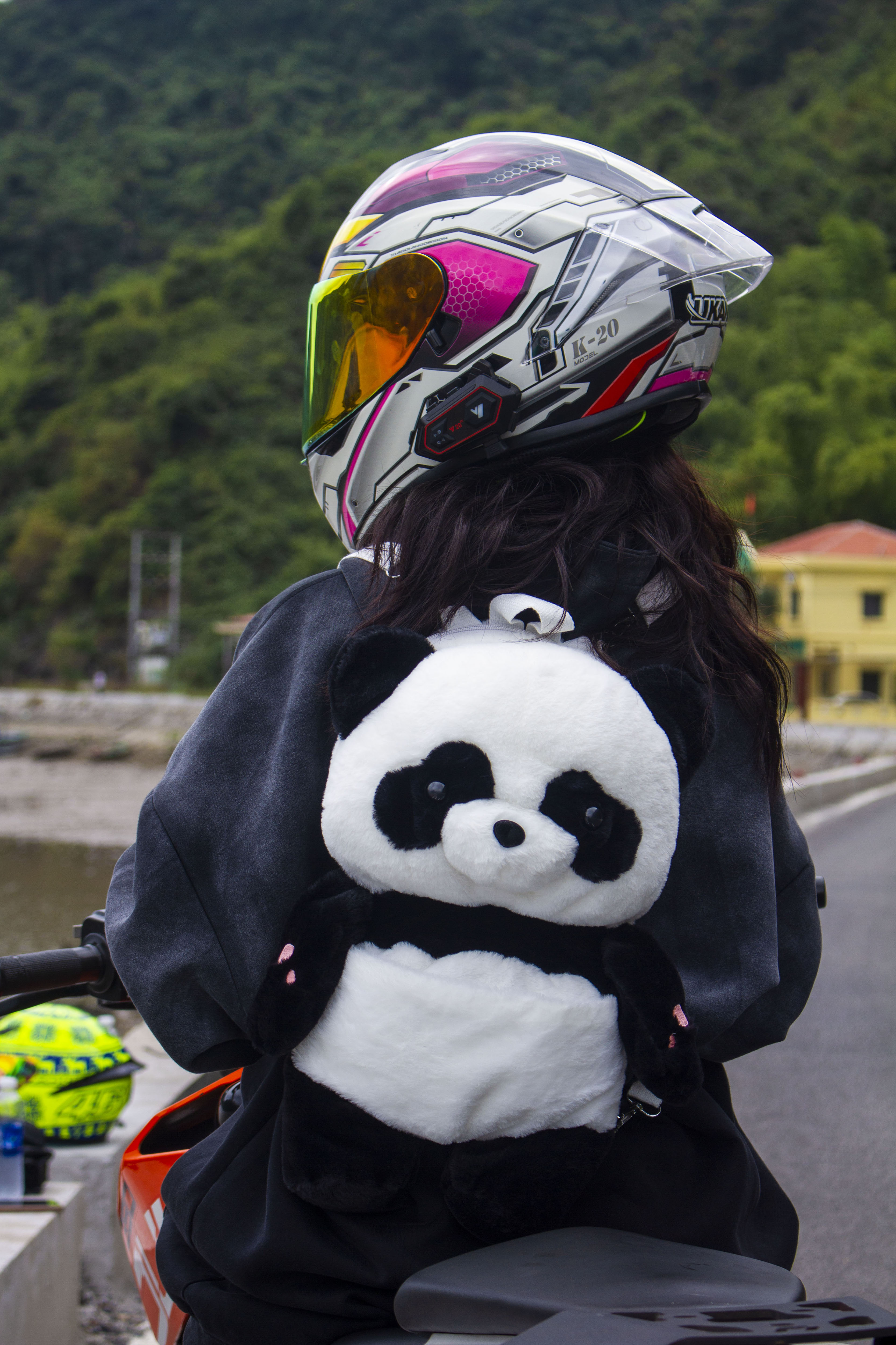 Balo Gấu Trúc Panda Nhồi Bông Dễ Thương