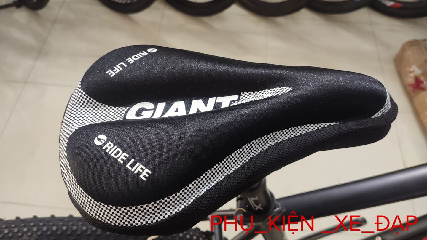 Bọc yên xe đạp Giant Ride Silicon dày dặn,siêu êm