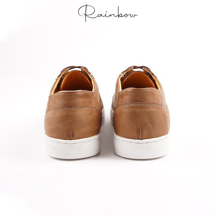 Giày sneaker nam da bò thật Rainbow S004 COG