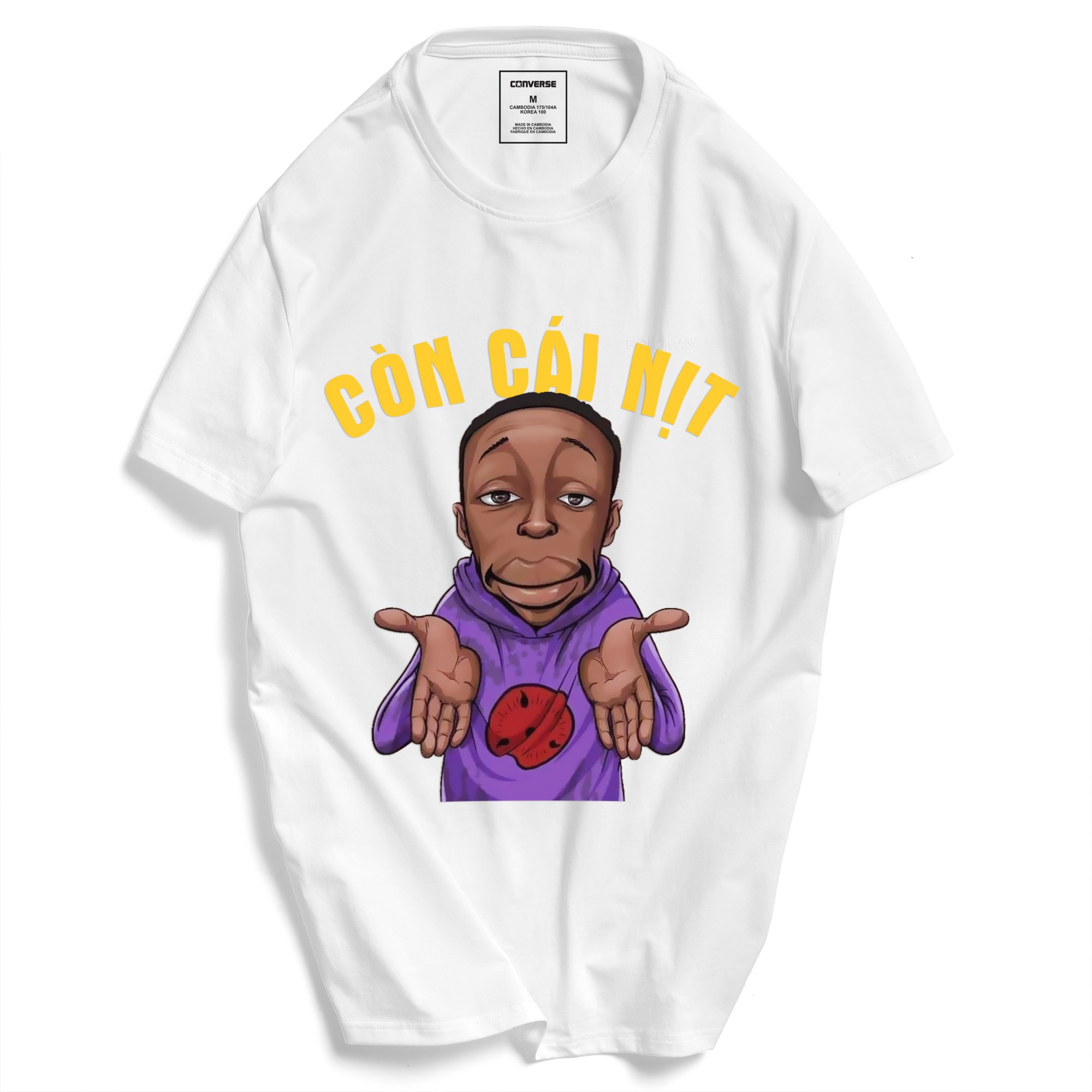 Áo thun TAY NGẮN còn cái nịt 2 (TAY LỠ IB)