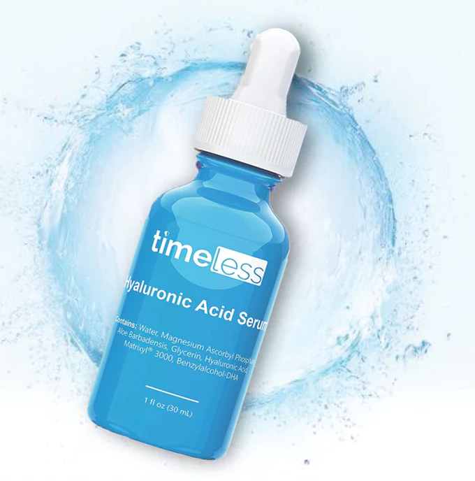 Tinh Chất Cấp Nước Sáng Da TIMELESS Hyaluronic Acid + Vitamin C