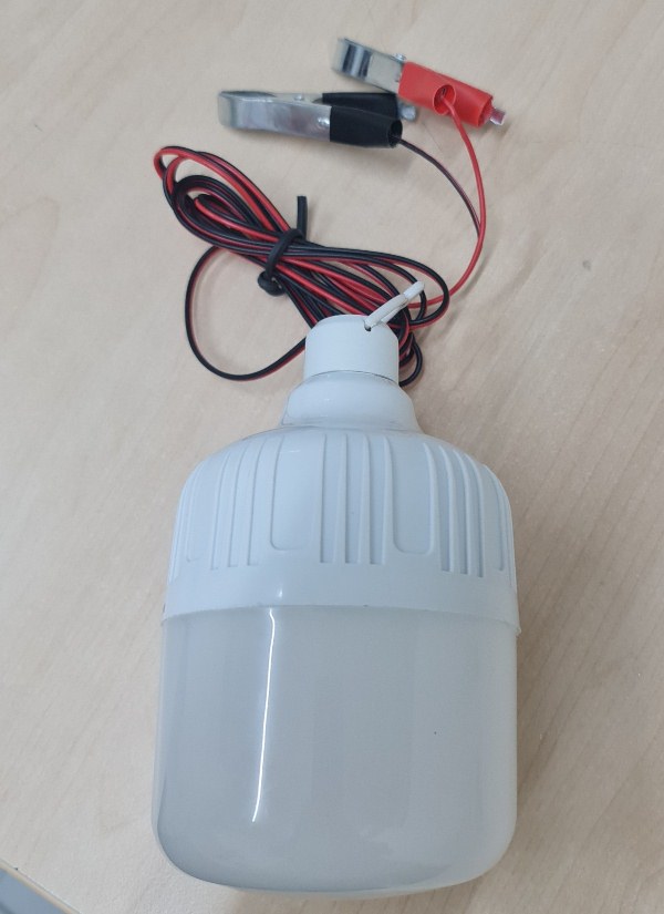 [HCM]Đèn led kẹp bình ắc quy 12V 18W