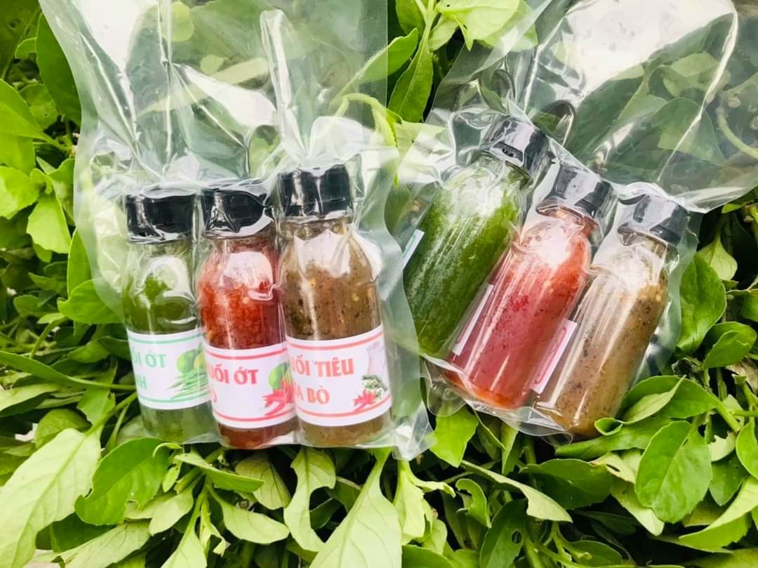 Set nước chấm hải sản 3 vị 3 chai mỗi chai 100ml