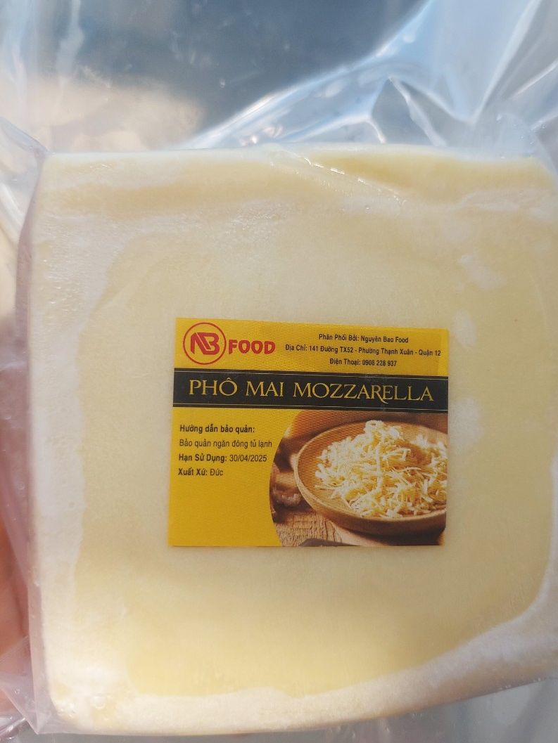 khối phô mai 500g loại 1