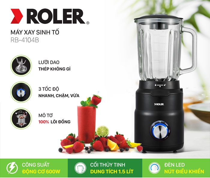 Máy xay sinh tố Roler RB-4104B