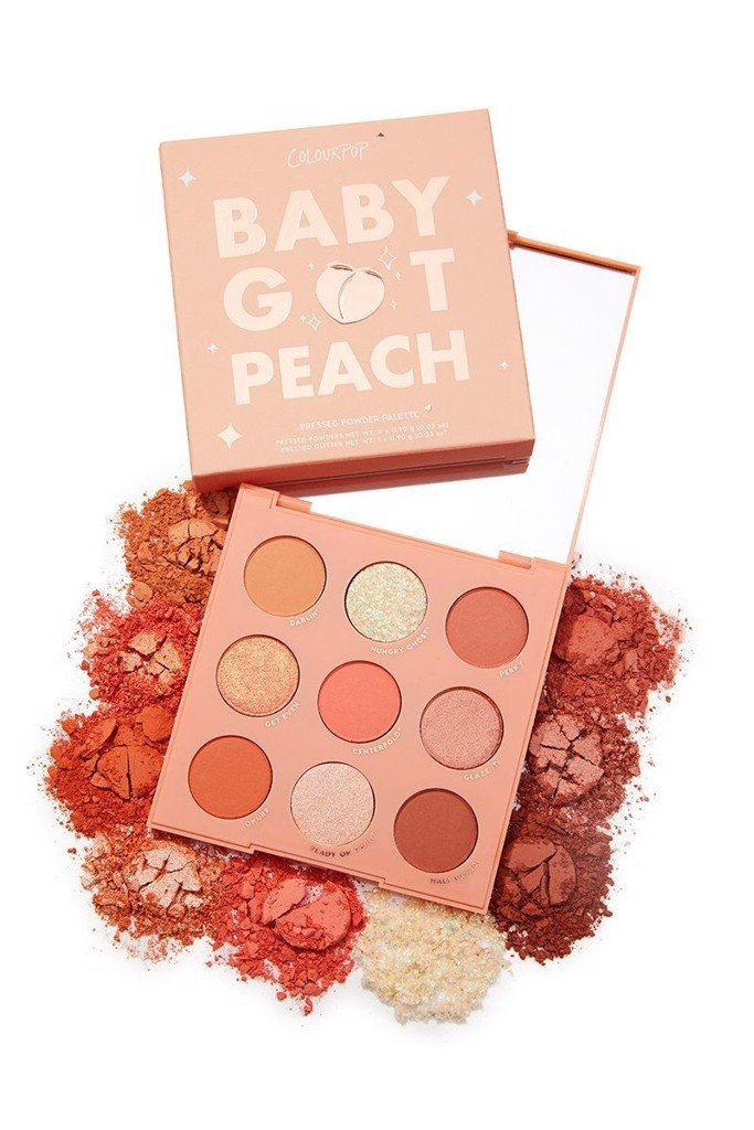 BẢNG PHẤN MẮT COLOURPOP BABY GOT PEACH-  HAPPY HOUSE