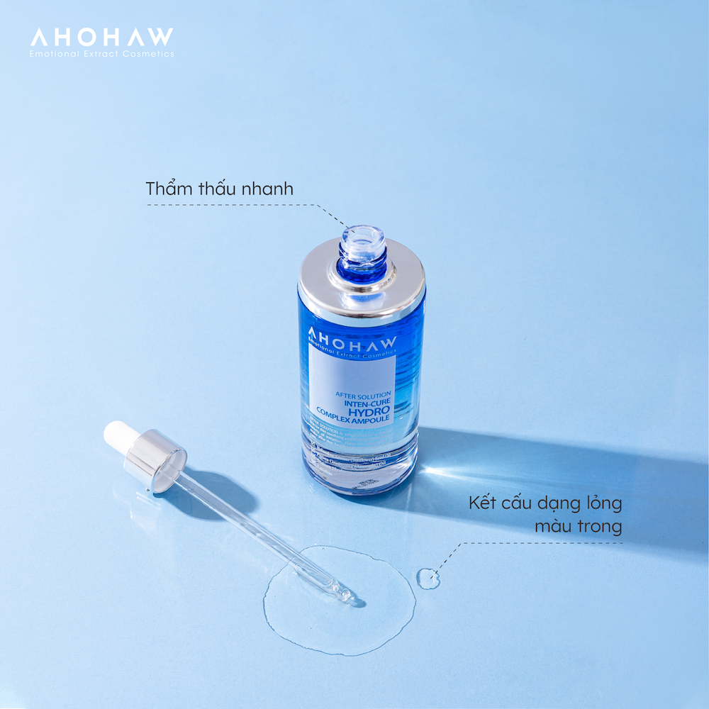 [Tặng quà] Tinh Chất Cấp Ẩm Ahohwa Inten-Cure Hydro Complex Ampoule (50ml)