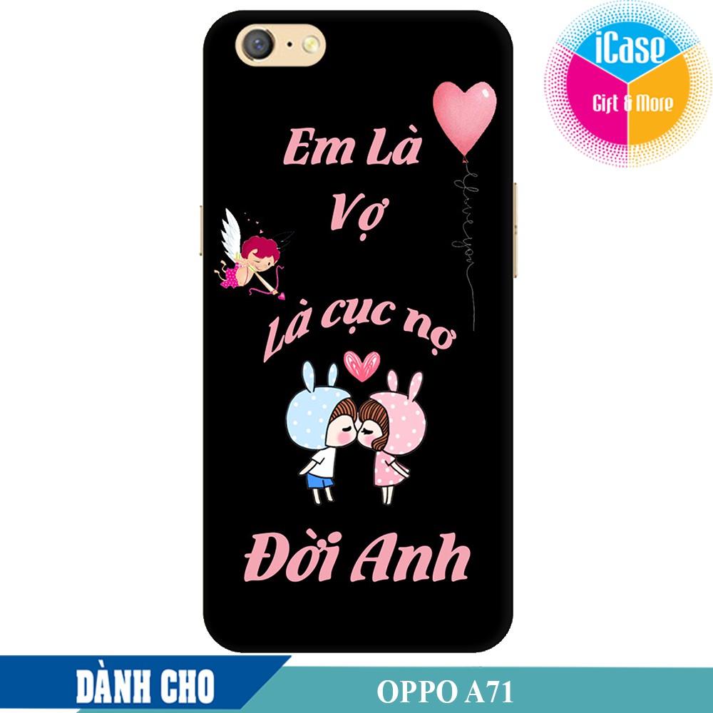 Case for Oppo A71 Anh Là Chồng Là Cầu Vồng Đời Em
