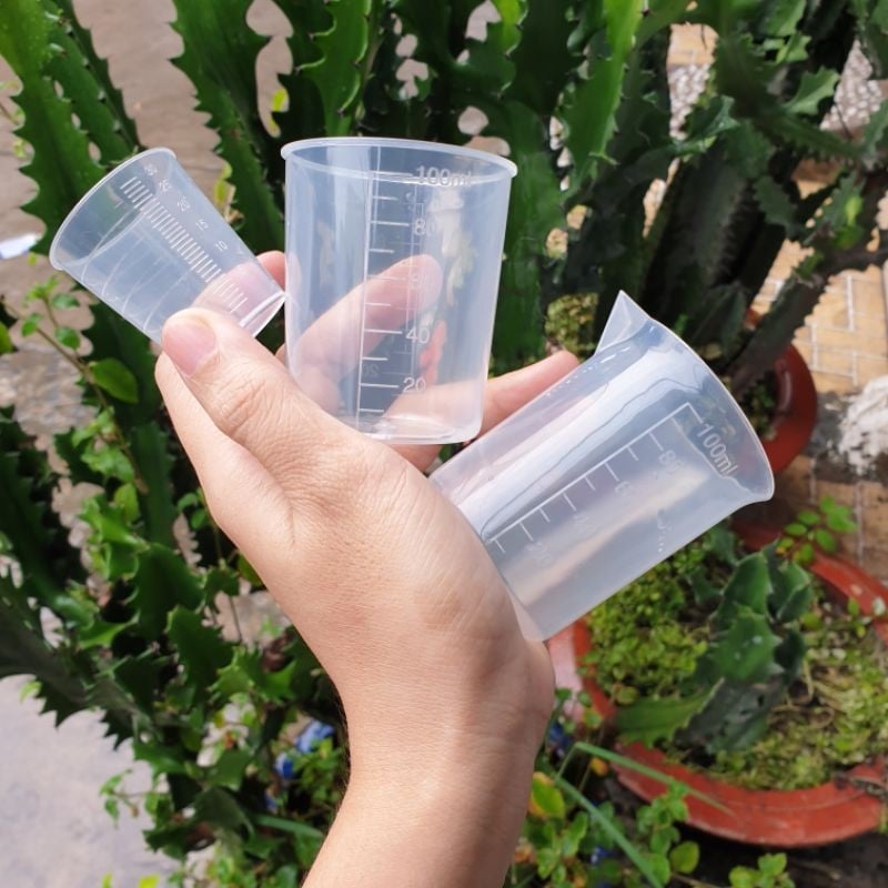 Ly đong 30ml / 100ml / cốc đong định lượng