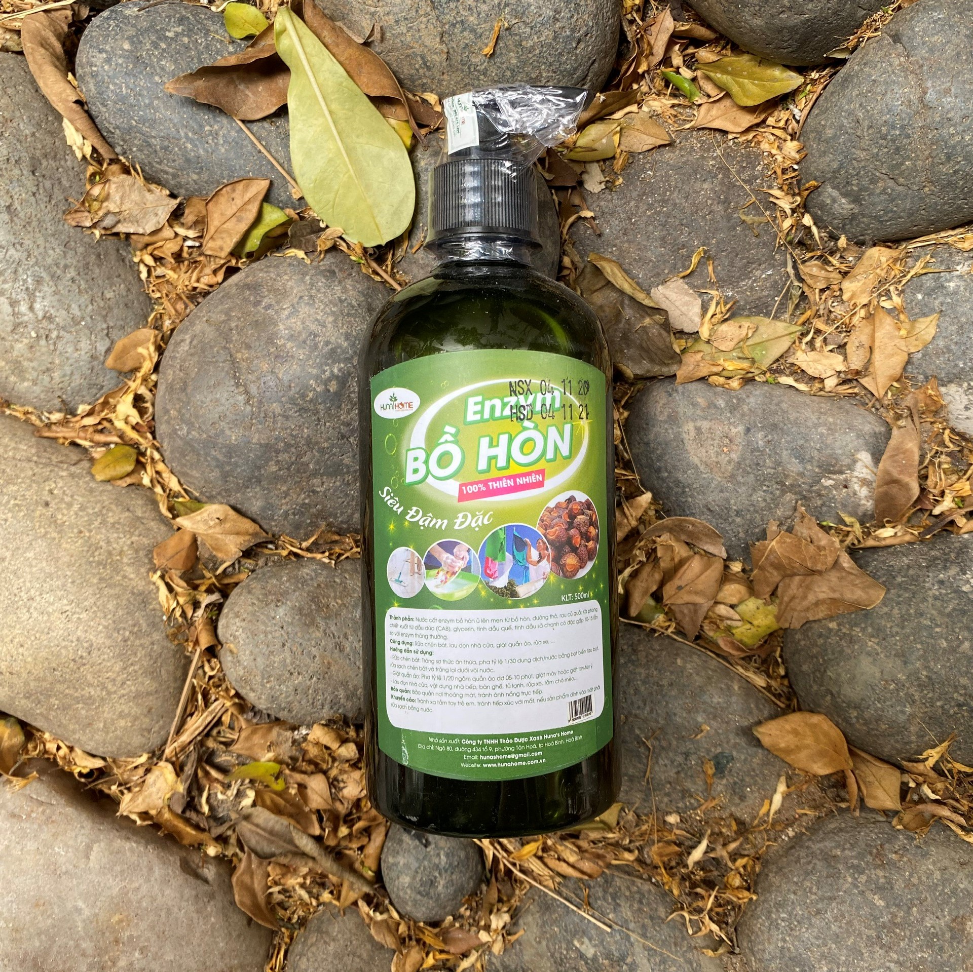 Bồ hòn enzym Hunahome 500ml