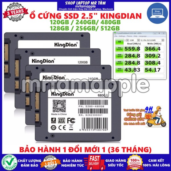 Bảng giá Ổ CỨNG SSD KingDian 2.5 INCHES (120GB/ 240GB/ 480GB) tốc độ cao Phong Vũ