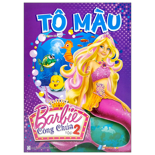 Fahasa - tô màu barbie công chúa - tập 2
