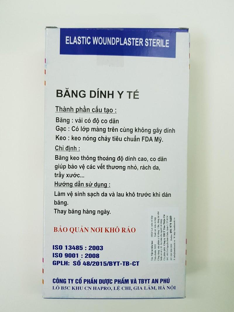 Băng keo cá nhân Chữ Thập (hộp 100 miếng)