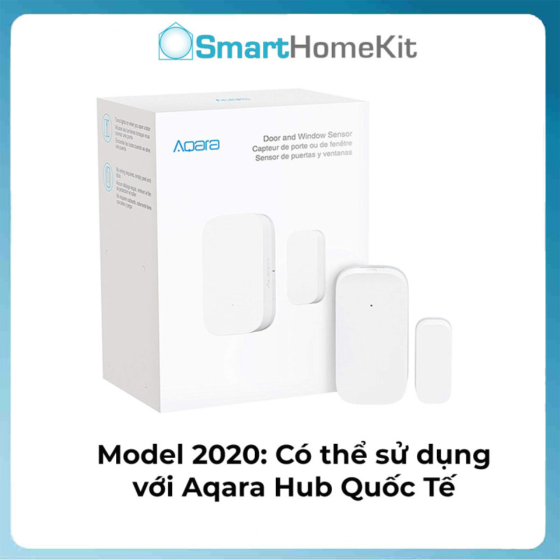 [Quốc Tế] Cảm biến cửa Aqara Door Sensor tương thích Apple homekit, Aqara Home, Google Home