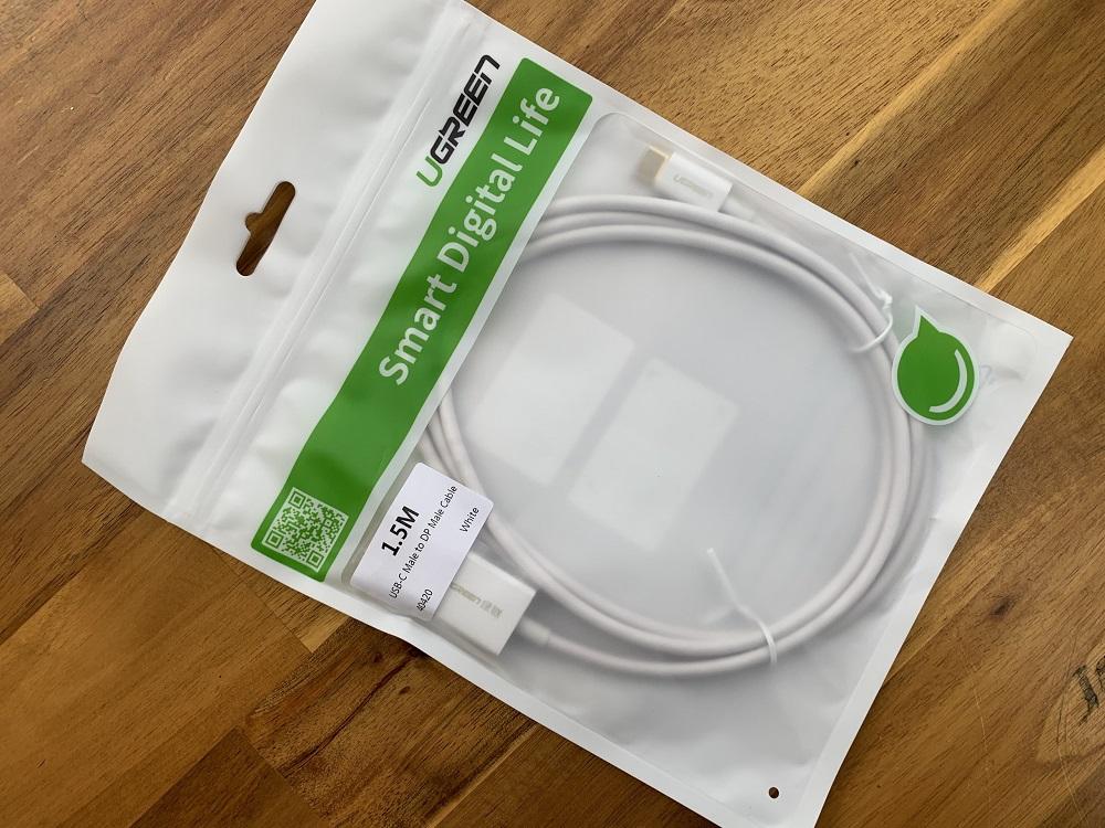 Cáp Chuyển Đổi Type-C To Displayport Dài 1,5m Ugreen 40420