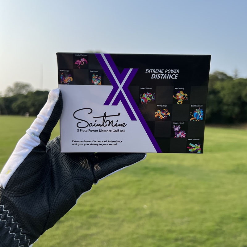 South Korea Saintnine X golf over-standard long-distance ball three-layer ball game end ball increased distance
