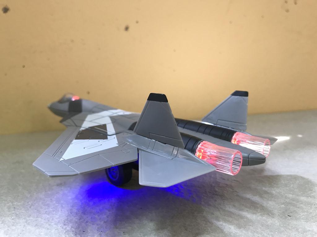 Mô hình Máy bay đồ chơi SU-57 kim loại &ABS