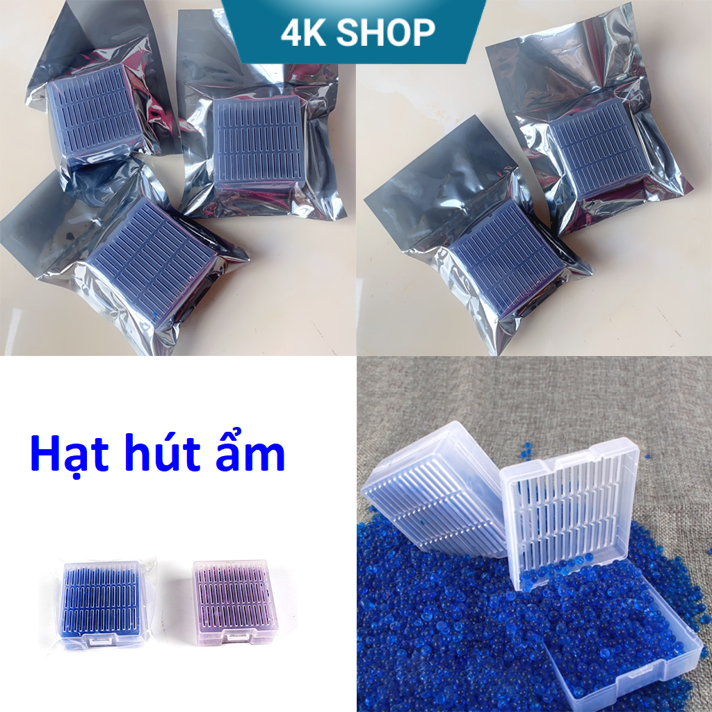 Hạt hút ẩm 50gr tự đổi màu