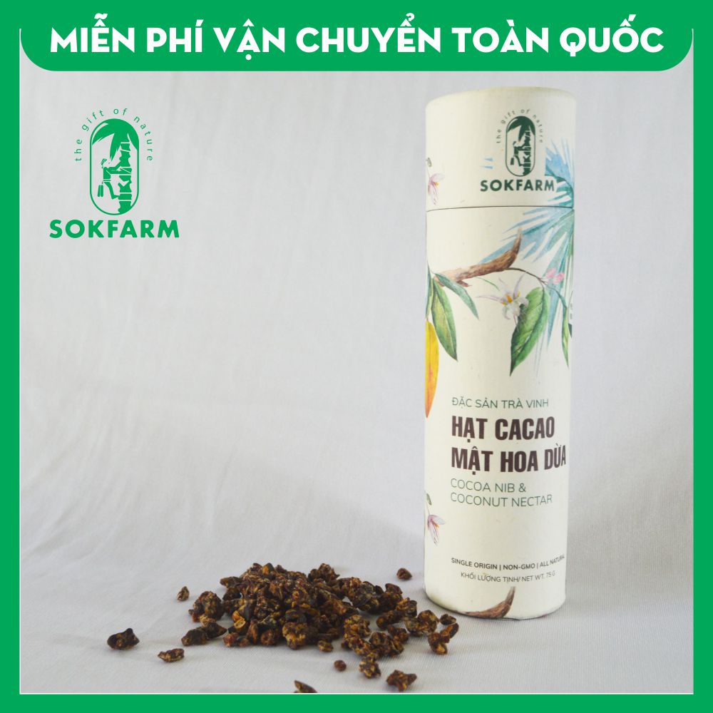[HCM]Hạt Ca Cao Mật Hoa Dừa