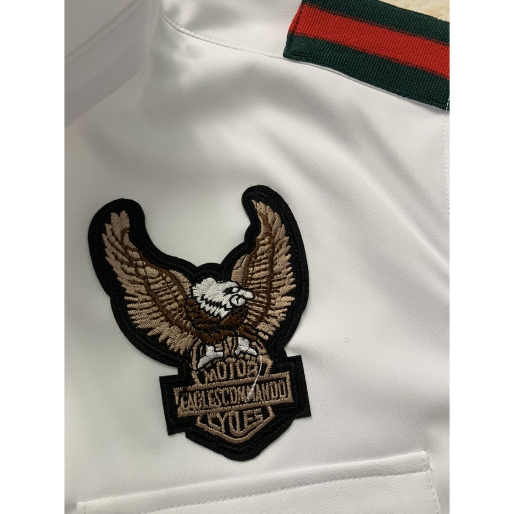 [HCM][HÀNG CHẤT] Áo Sơ Mi Nam Kaki Thêu Logo US ARMY EAGLE Cao Cấp (Ảnh thật)
