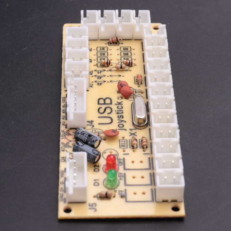 Zero delay arcade game USB encoder pc to joystick for Mame & Raspberry Pi retro pie projects Sanwa parts