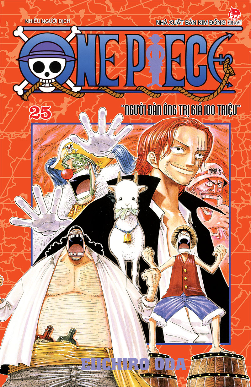 Kim Đồng - One Piece - Tập 25 (bìa rời) (2020)