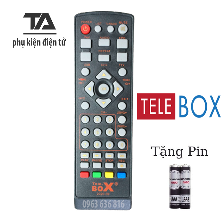 Điều khiển đầu telebox - t201 dvb t2