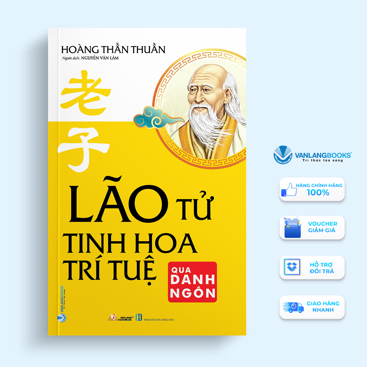 Sách lão tử - tinh hoa trí tuệ qua danh ngôn -vanlangbooks