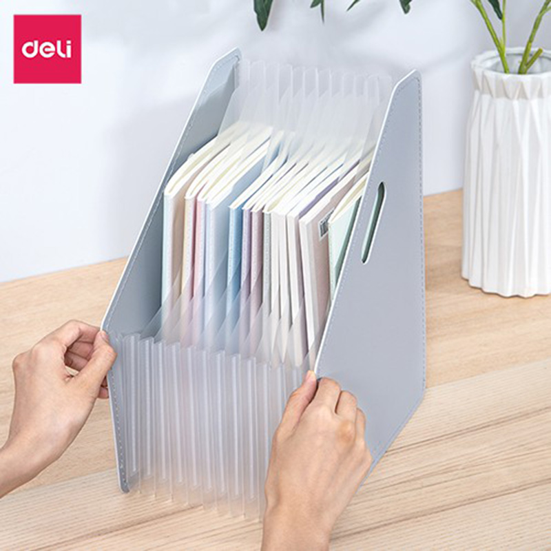 Cặp tài liệu mở rộng a4 13 ngăn 63952