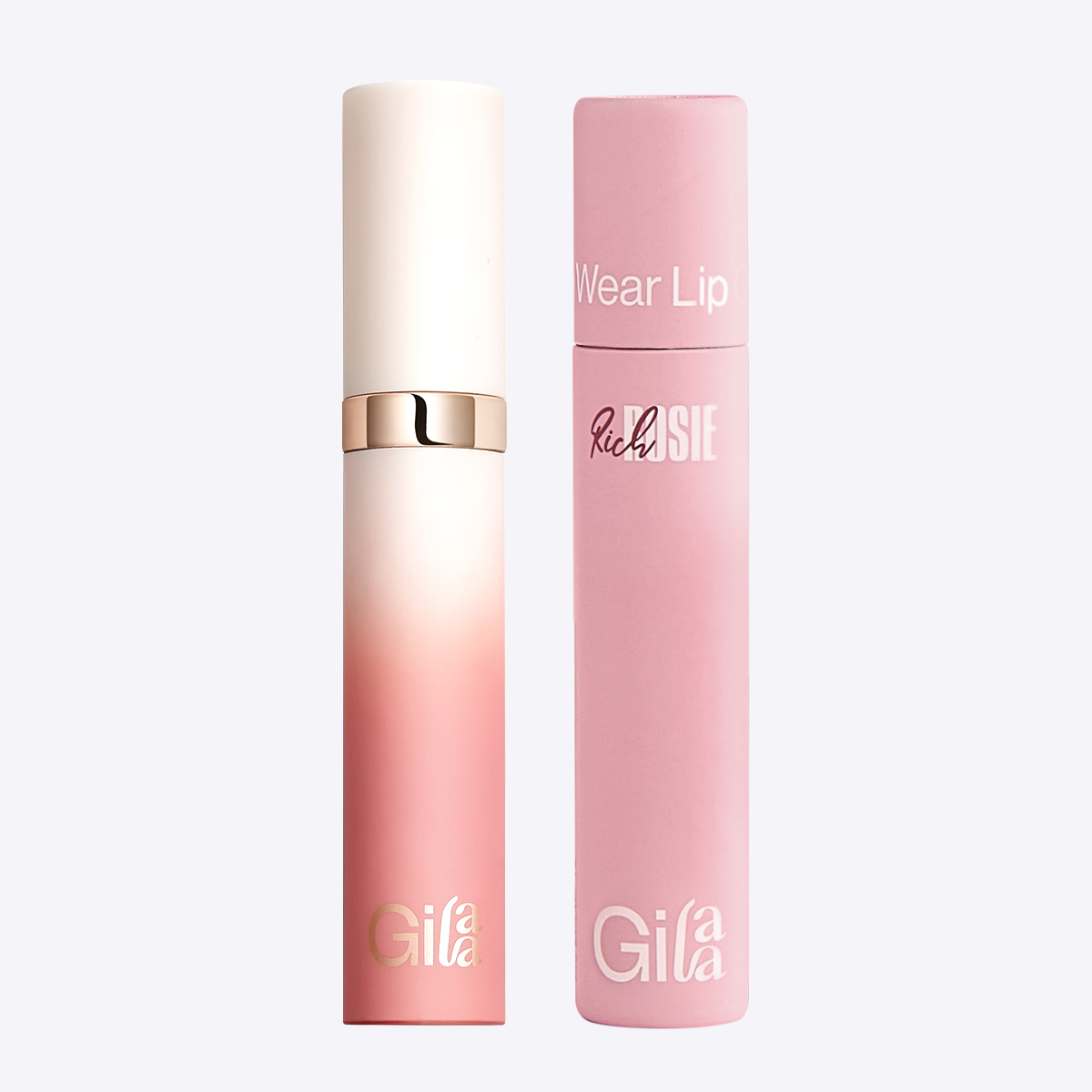 [Màu 8-13] Bộ Sưu Tập Son Kem Lì Gilaa Long Wear Lip Cream (5g) Rich Rosie Collection